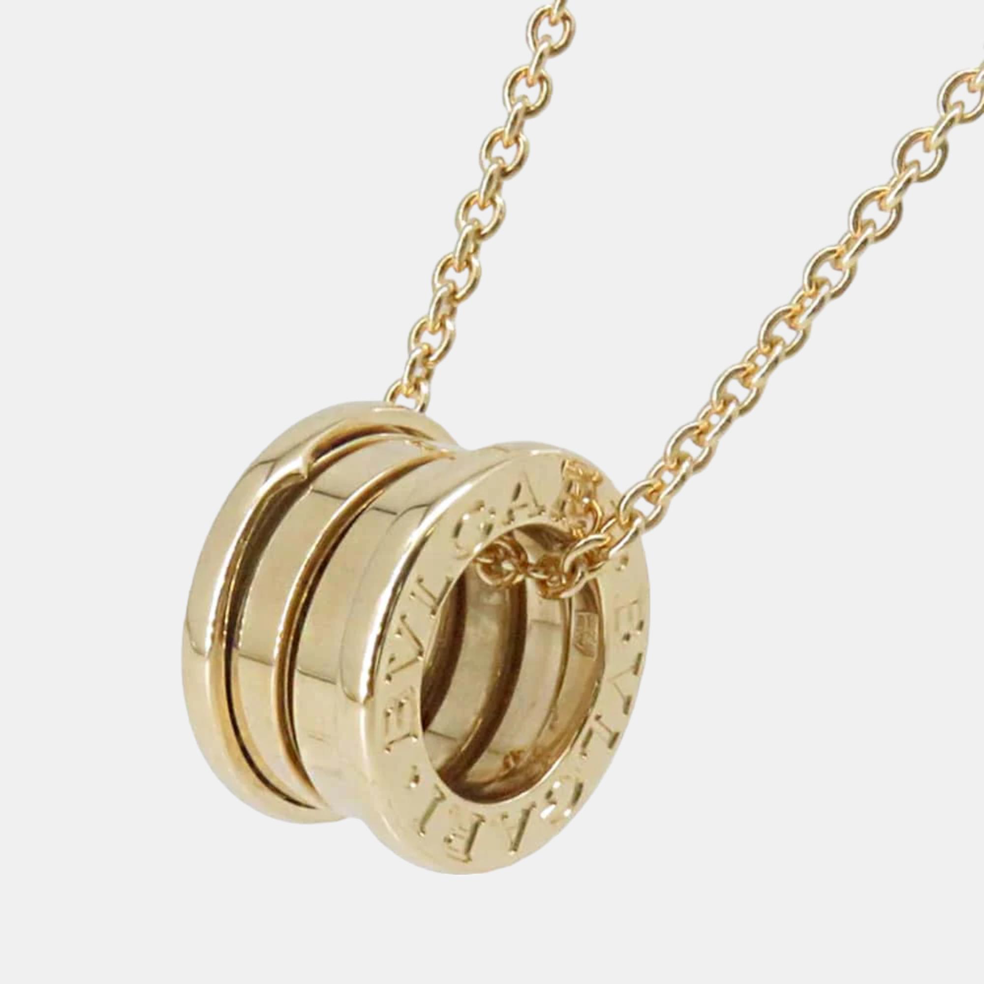 

Bvlgari 18K Yellow Gold B.Zero1 Pendant Necklace