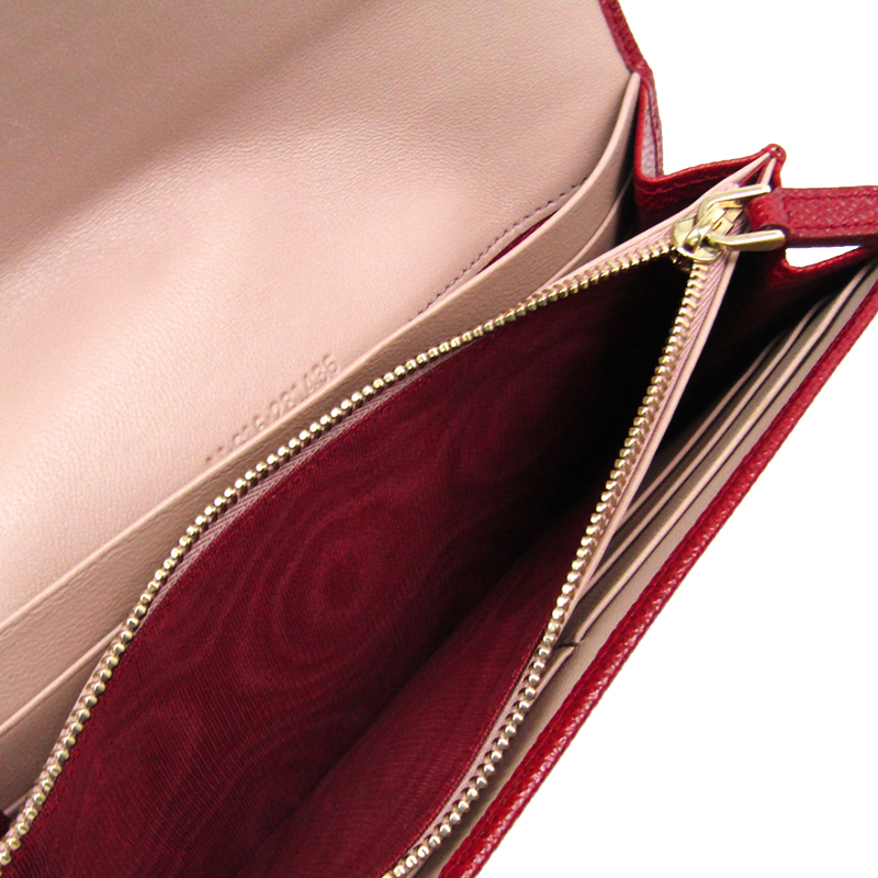 

Bvlgari Red Grain Calf Leather Bvlgari Bvlgari Wallet