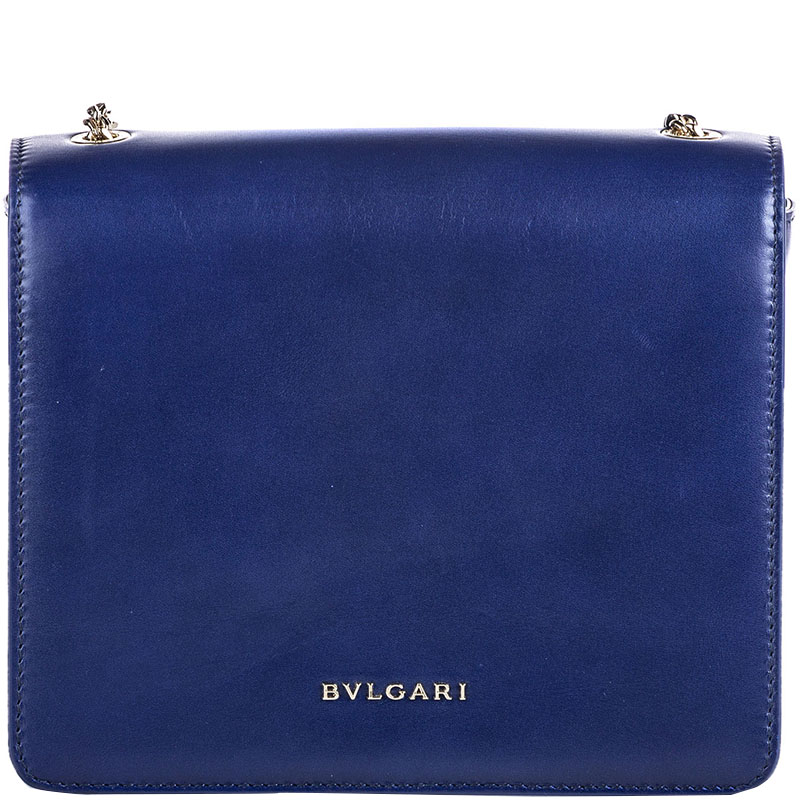

Bvlgari Purple Leather Chain Crossbody Bag