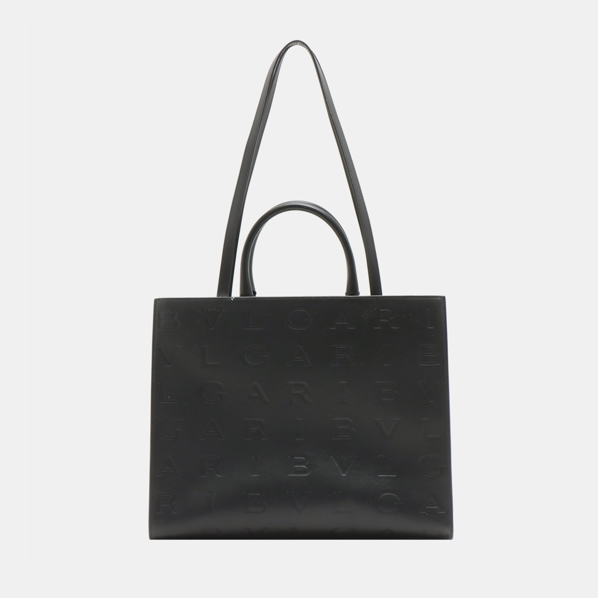 

Bvlgari Infinitum Leather Tote bag Black