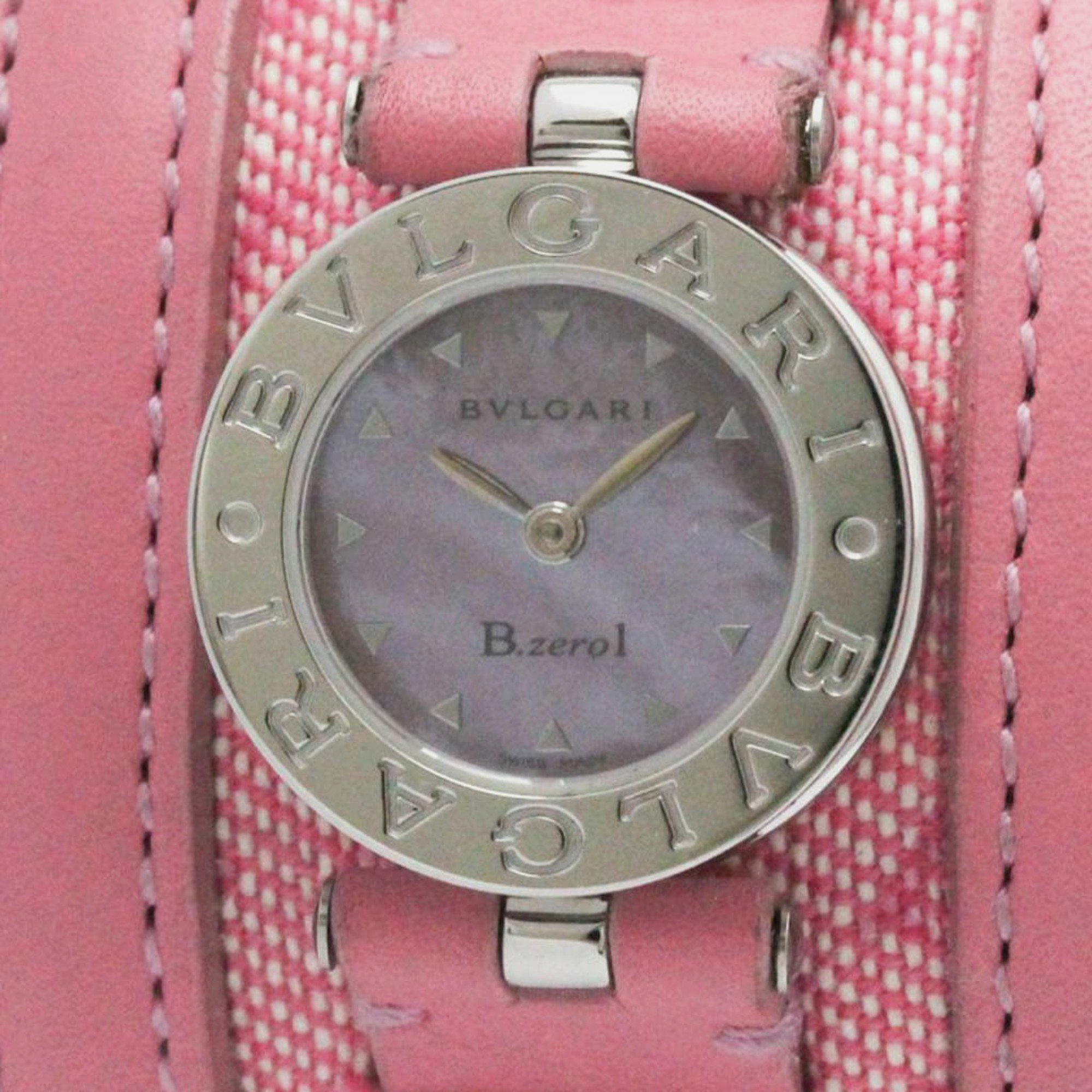 

Bvlgari Pink Shell B.Zero1 BZ22S Quartz Women's Wristwatch 22 mm