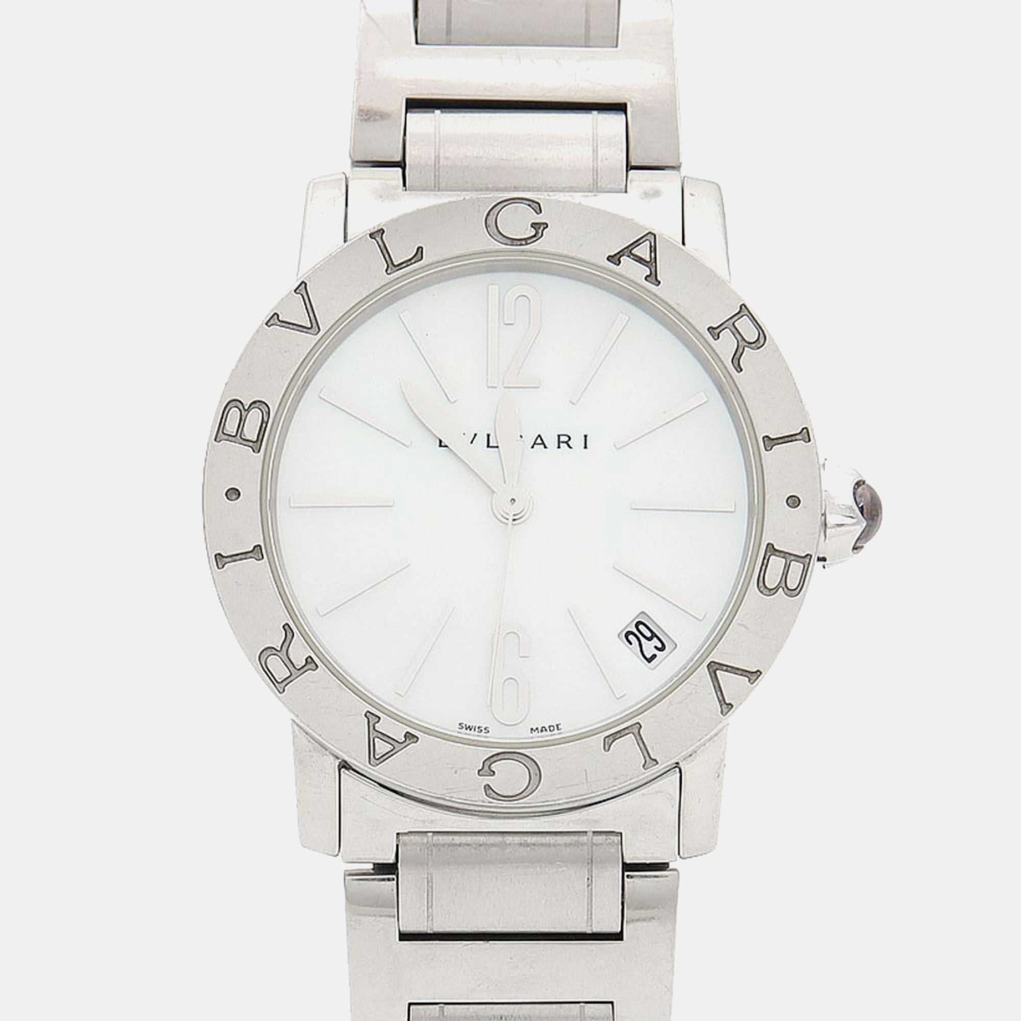 

Bvlgari BBL33S Automatic White Stainless Steel Women's Wristwatch 33 mm