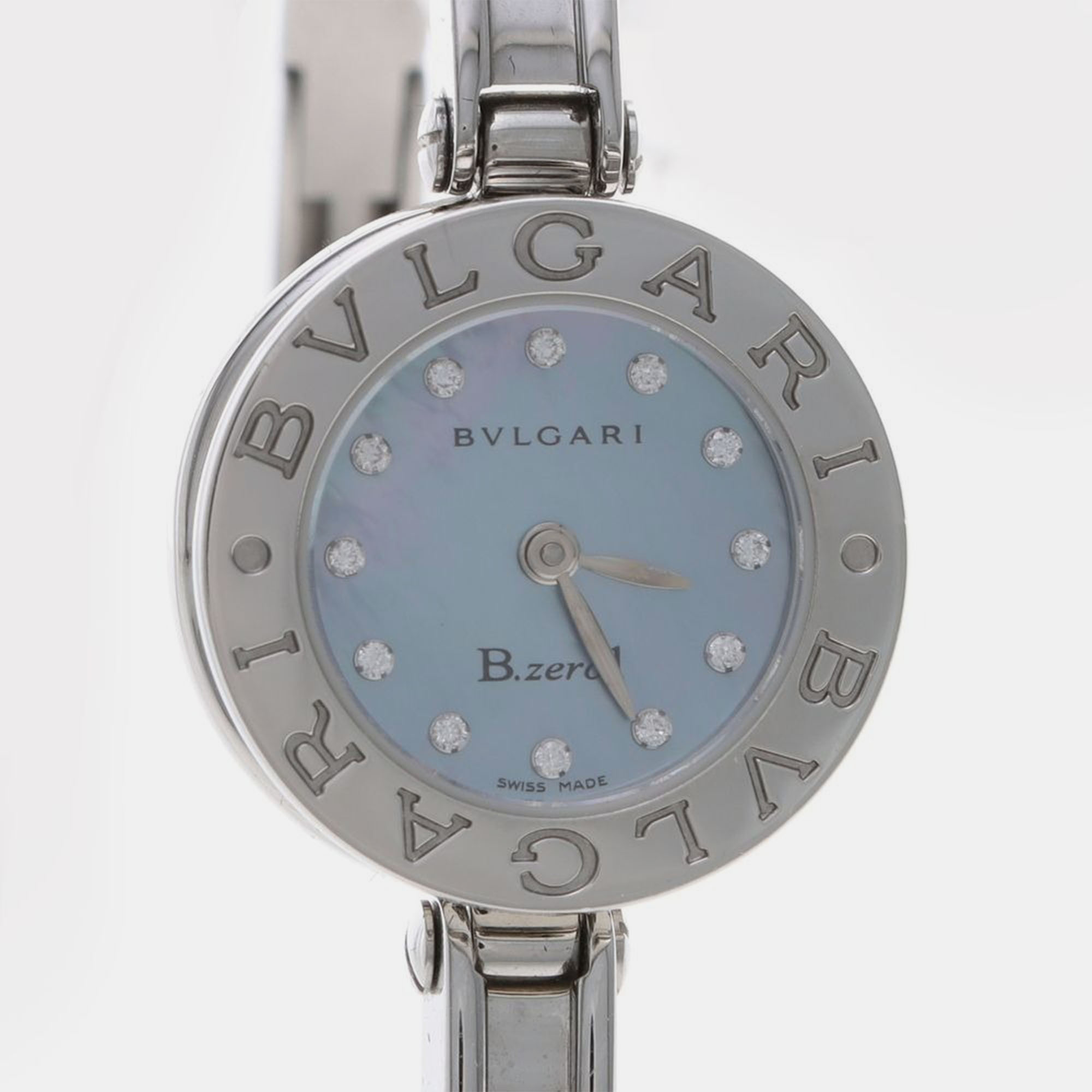 

Bvlgari B.Zero1 BZ22S Quartz Stainless Steel Women's Wristwatch 22 mm, Blue
