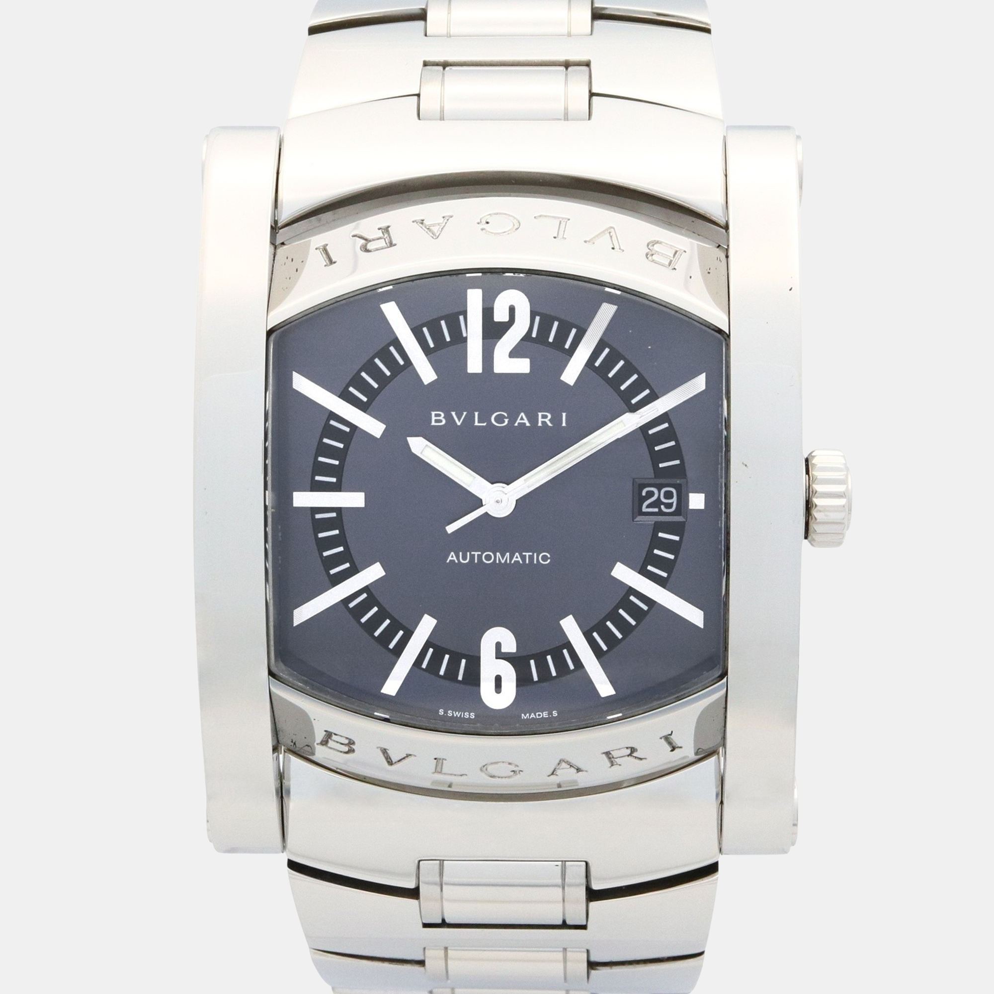 

Bvlgari Assioma AA48S Automatic Grey Stainless Steel Women's Wristwatch