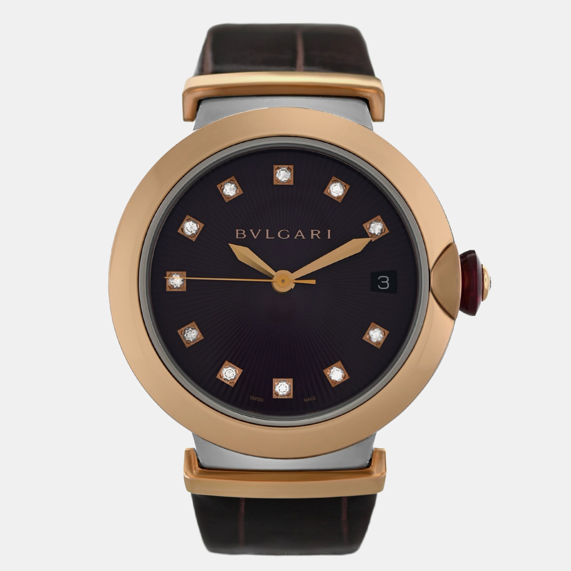 

Bvlgari Lvcea LUP36SG Automatic Burgundy