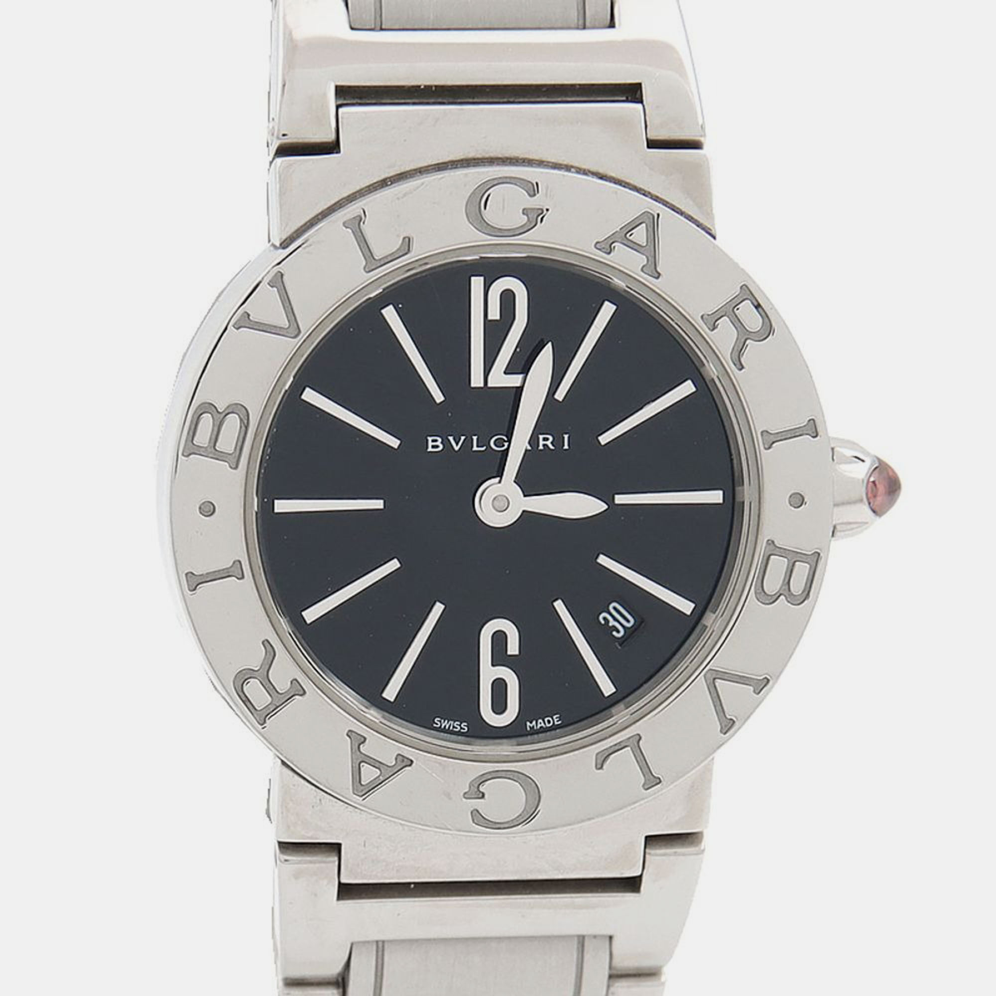 

Bvlgari Bvlgari Bvlgari BBL26S Quartz Stainless Steel Women's Wristwatch 26 mm, Blue