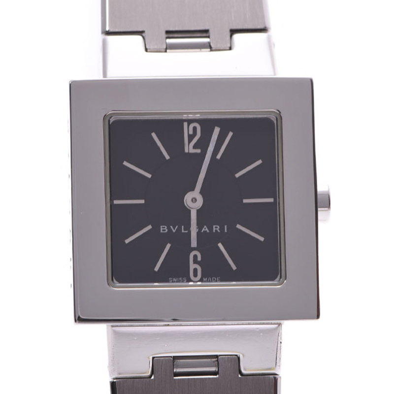 

Bvlgari Black Stainless Steel SQ22SS Women's Wristwatch