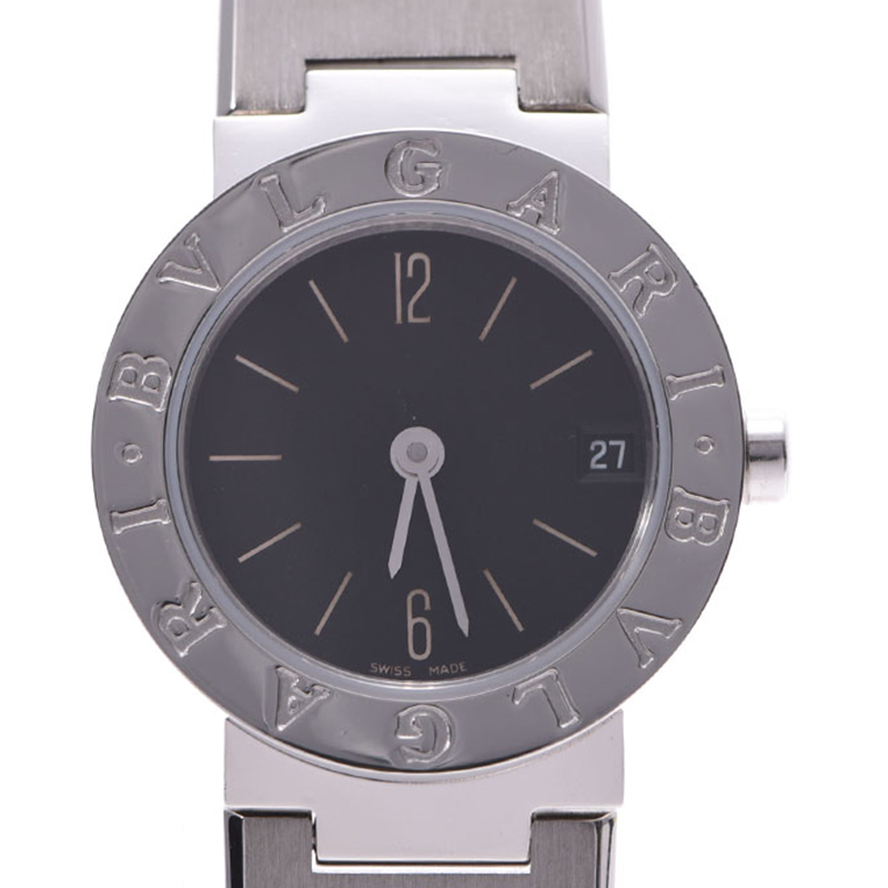 

Bvlgari Black Stainless Steel BB23SS Women's Wristwatch