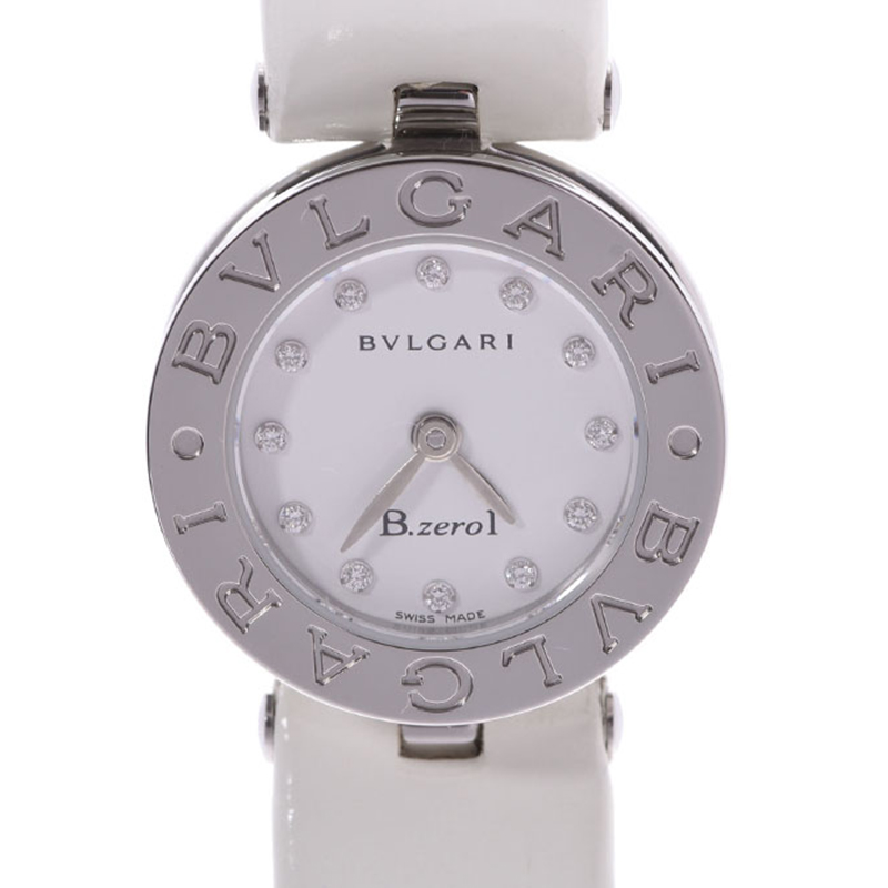 

Bvlgari White Stainless Steel B.zero1 BZ22S Women's Wristwatch