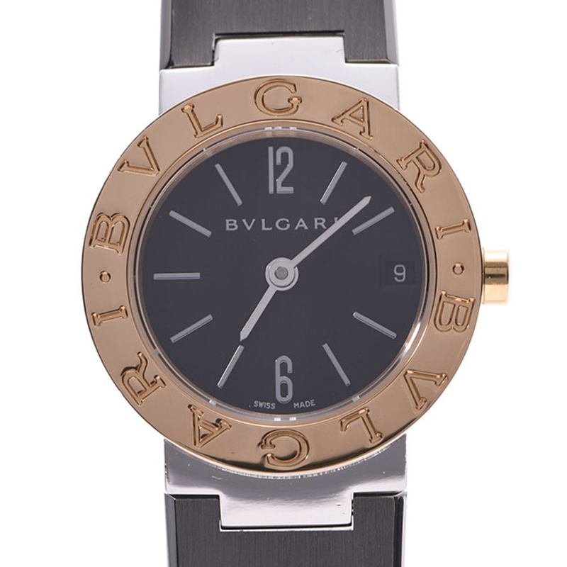 

Bvlgari Black Yellow Gold And Stainless Steel BB23SG Women's Wristwatch