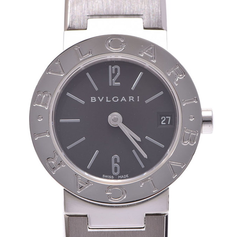 

Bvlgari Black Stainless Steel BB23SS Women's Wristwatch