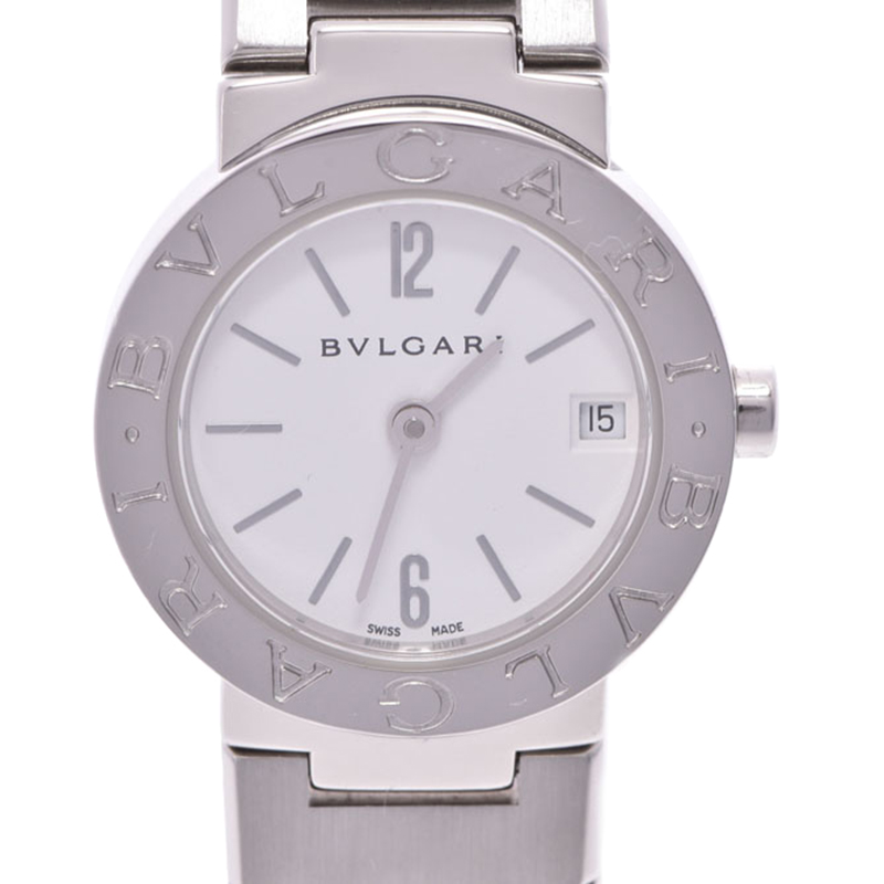 

Bvlgari White Stainless Steel BB23SS Women's Wristwatch