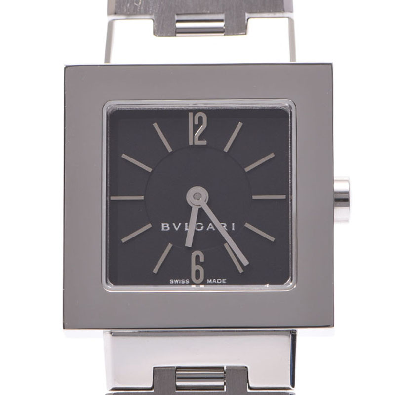 

Bvlgari Black Stainless Steel SQ22SS Women's Wristwatch
