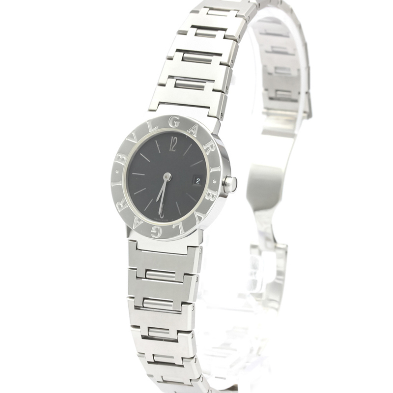 

Bvlgari Black Stainless Steel Bvlgari Bvlgari Bb26Ss Women's Wristwatch