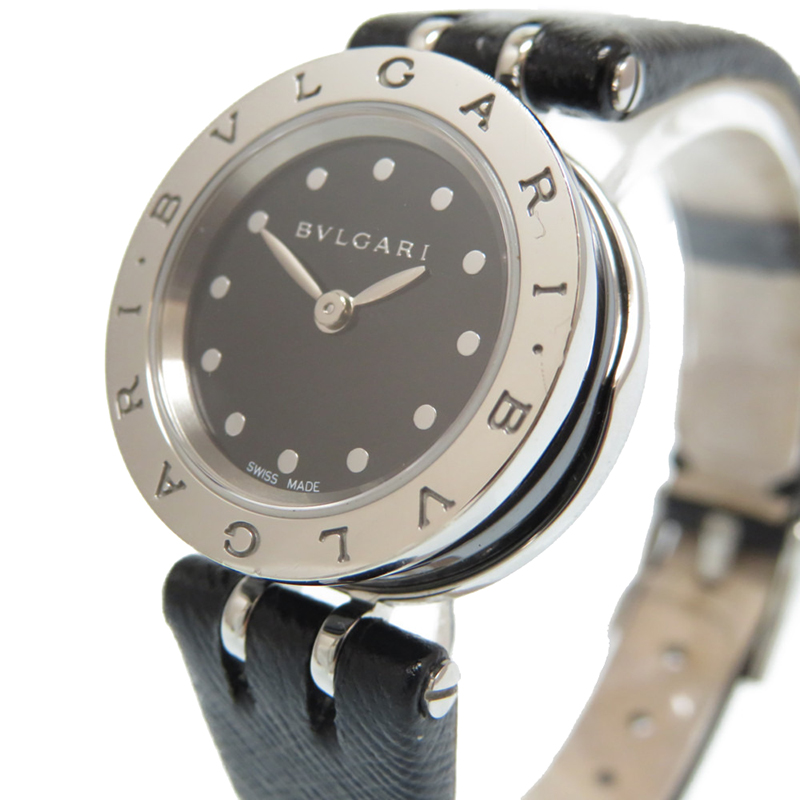 

Bvlgari Black Stainless Steel Ceramic B-Zero1 Quartz Bz23Sc Women's Wristwatch