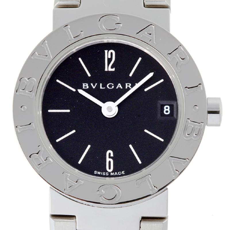 

Bvlgari Black Stainless Steel Bb23Ss Women's Wristwatch