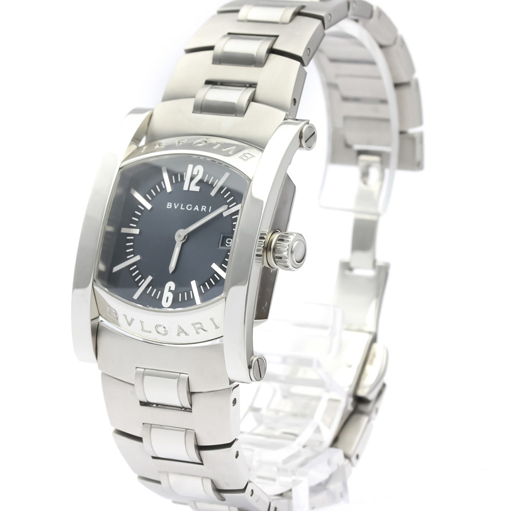 

Bvlgari Gray Stainless Steel Assioma AA39S Women's Wristwatch, Grey