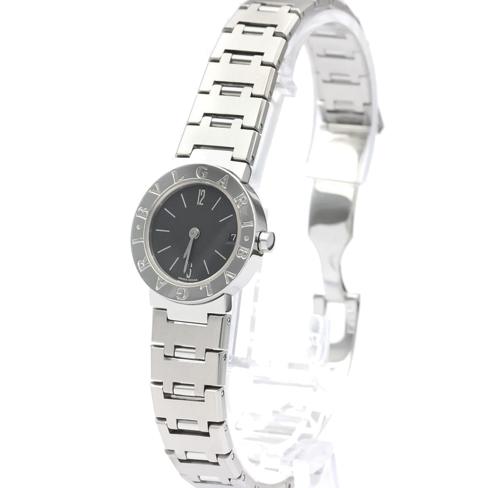 

Bvlgari Black Stainless Steel Bvlgari Bvlgari BB23SS Women's Wristwatch