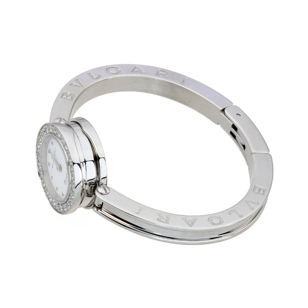 

Bvlgari White Diamond Stainless Steel B.zero1 BZ22S Women's Wristwatch