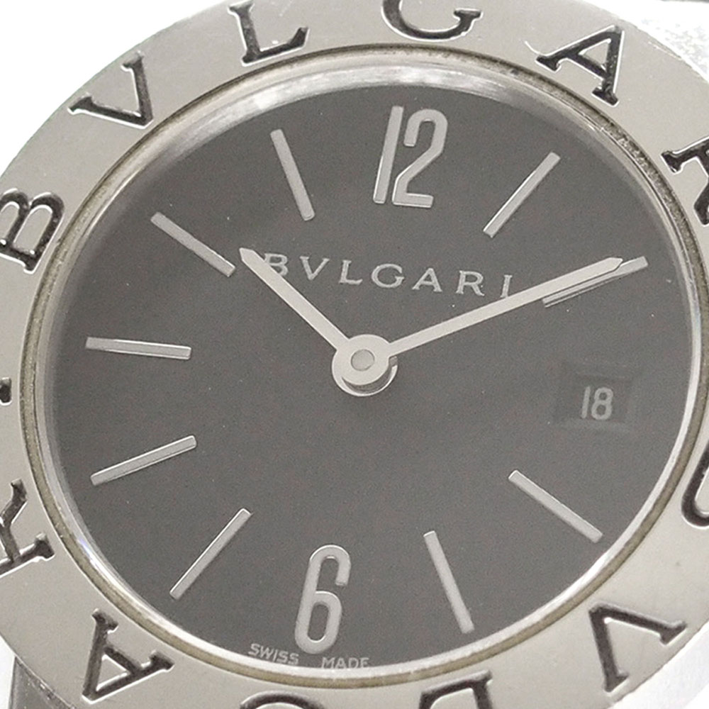 

Bvlgari Black Stainless Steel Diagono Women's Wristwatch