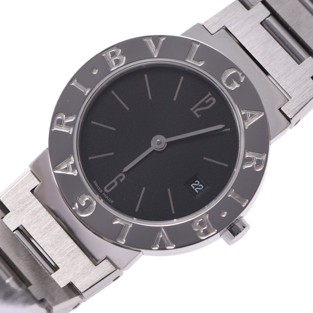 

Bvlgari Black Stainless Steel Bvlgari BB26SS Women's Wristwatch