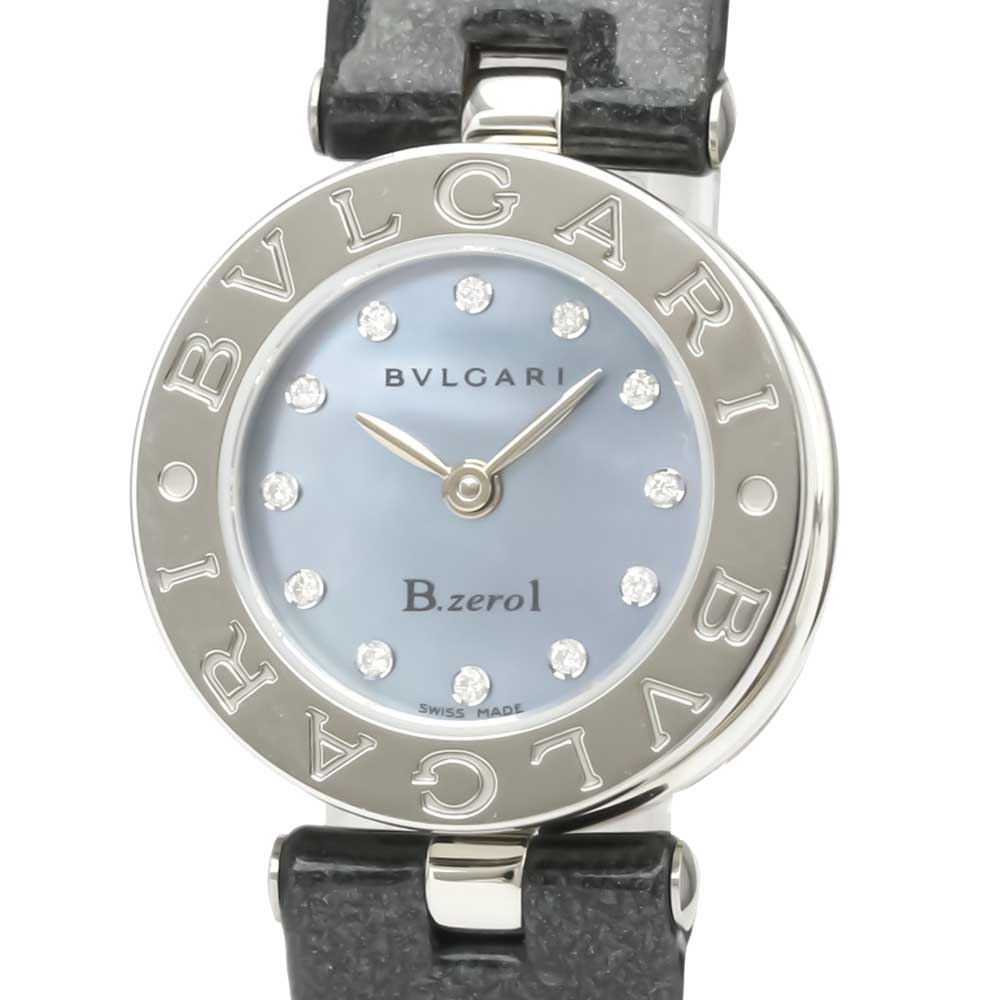 

Bvlgari Blue MOP Stainless Steel BZ22S B-Zero1 Women's Wristwatch 22 MM