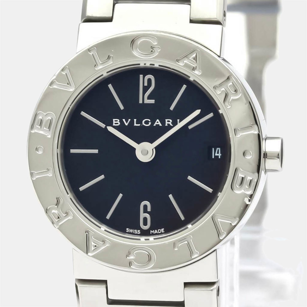 

Bvlgari Black Stainless Steel Bvlgari Bvlgari BB23SS Women's Wristwatch