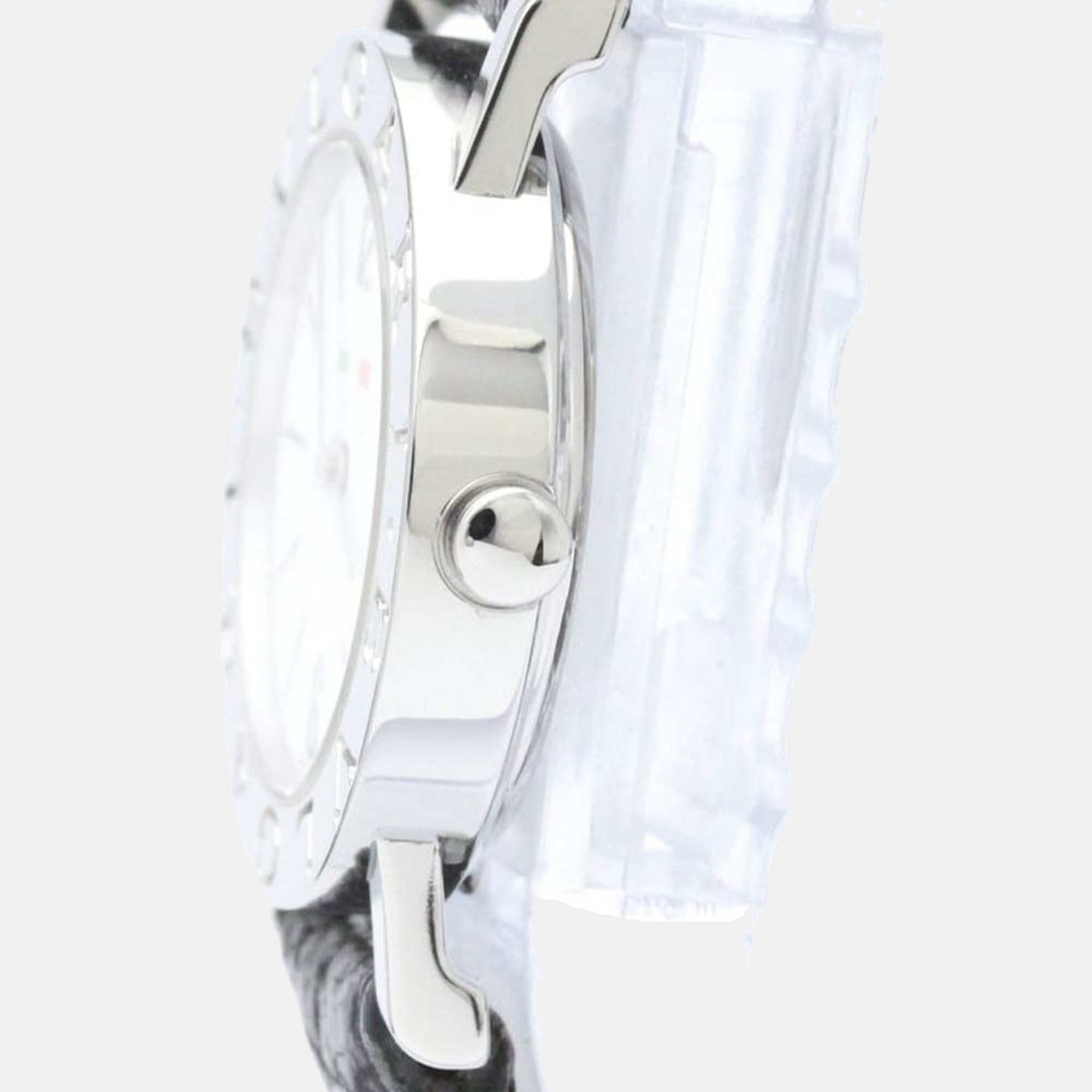 

Bvlgari White Stainless Steel Bvlgari Bvlgari BB26SL Women's Wristwatch 26 mm