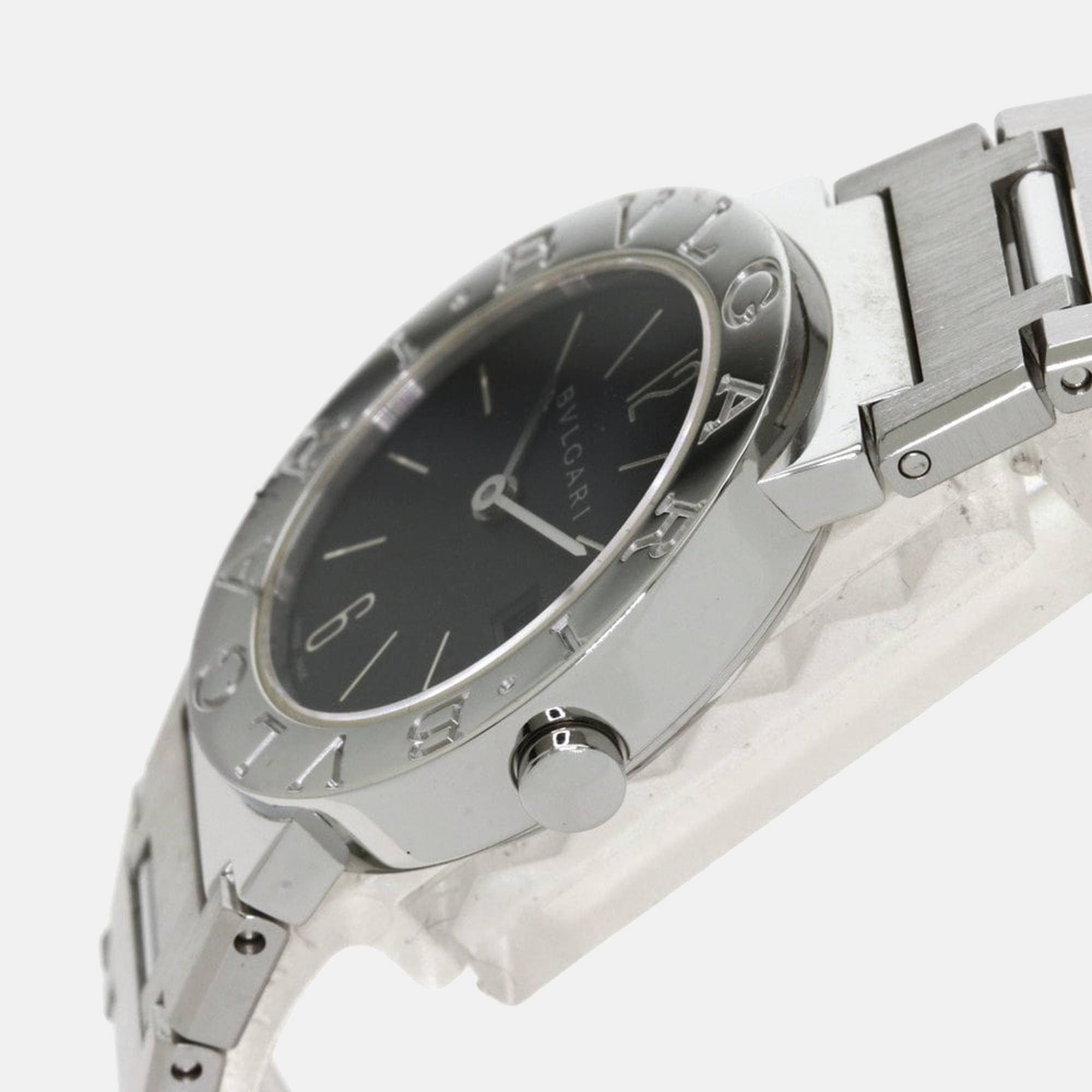 

Bvlgari Black Diamonds Stainless Steel Bvlgari Bvlgari BB26SSD Women's Wristwatch 26 mm