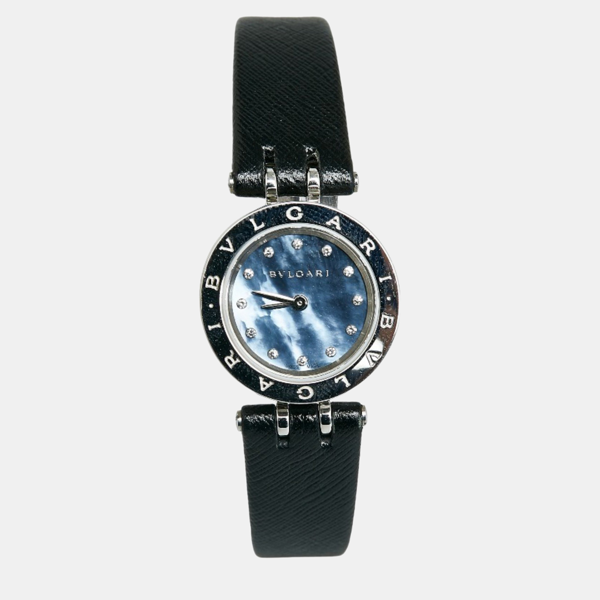 

Bvlgari Blue Stainless Steel B.Zero1 BZ23S Quartz Women's Wristwatch 23 mm