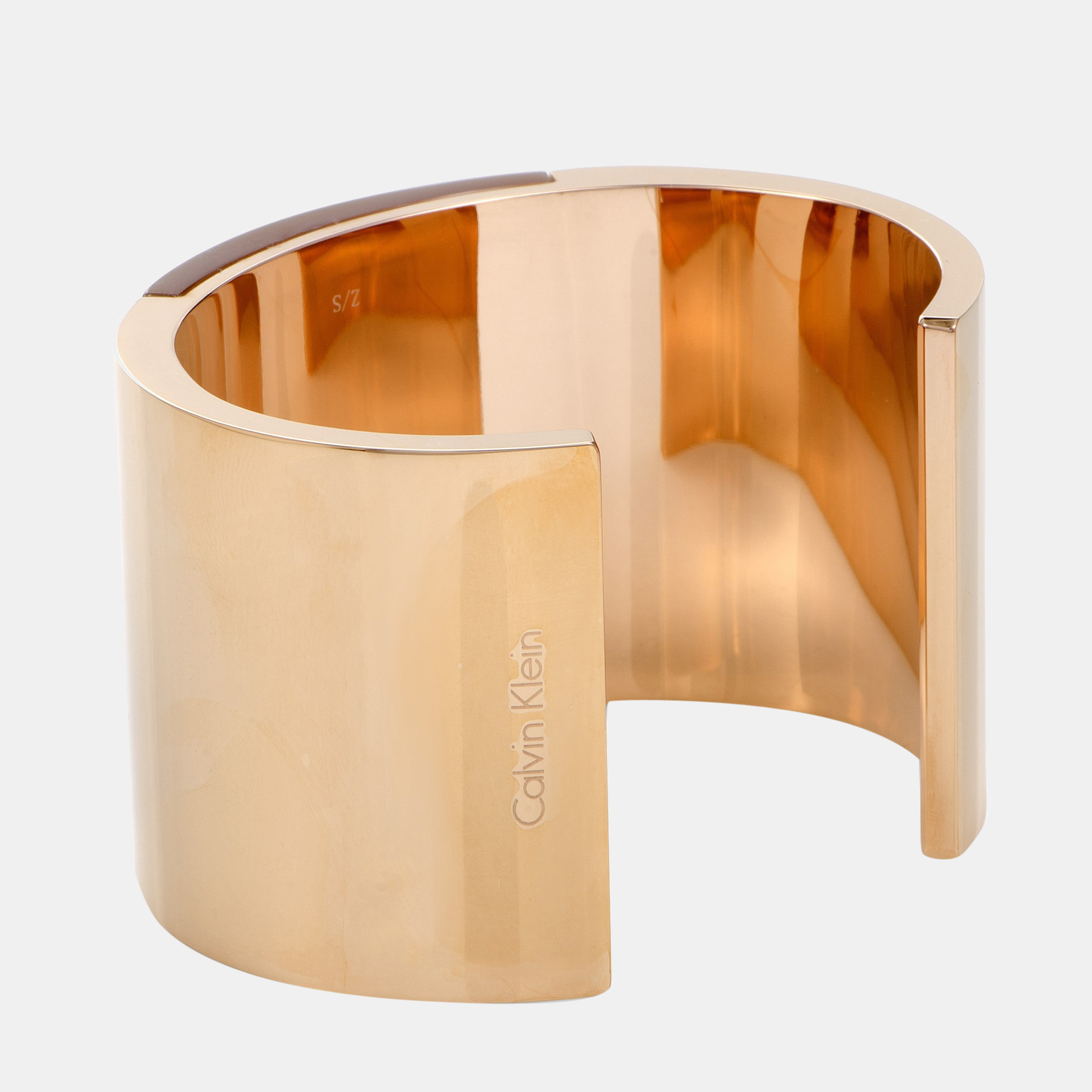 

Calvin Klein Distinct Stainless Steel And Gold PvD Bracelet KJ2ZCF2902-0S