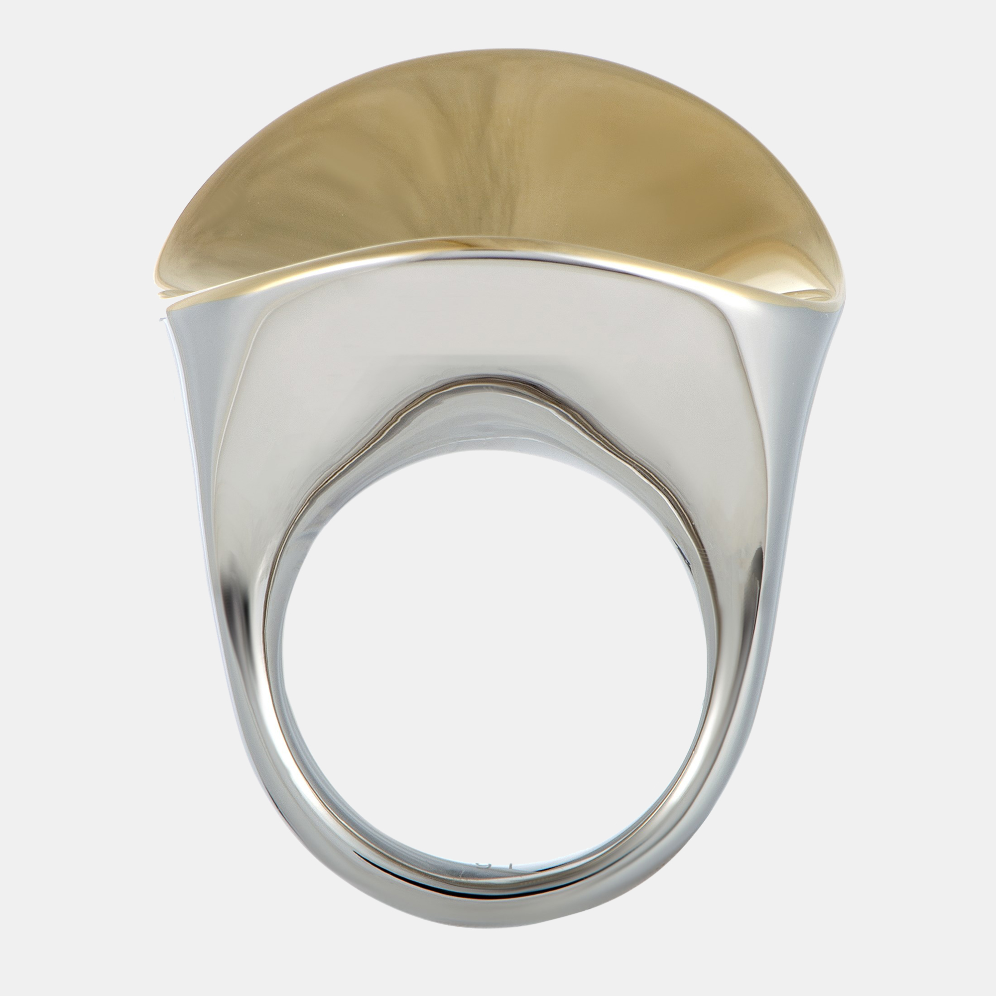 

Calvin Klein "Undulate" Yellow PVD Stainless Steel Ring KJ1AJR2002-06