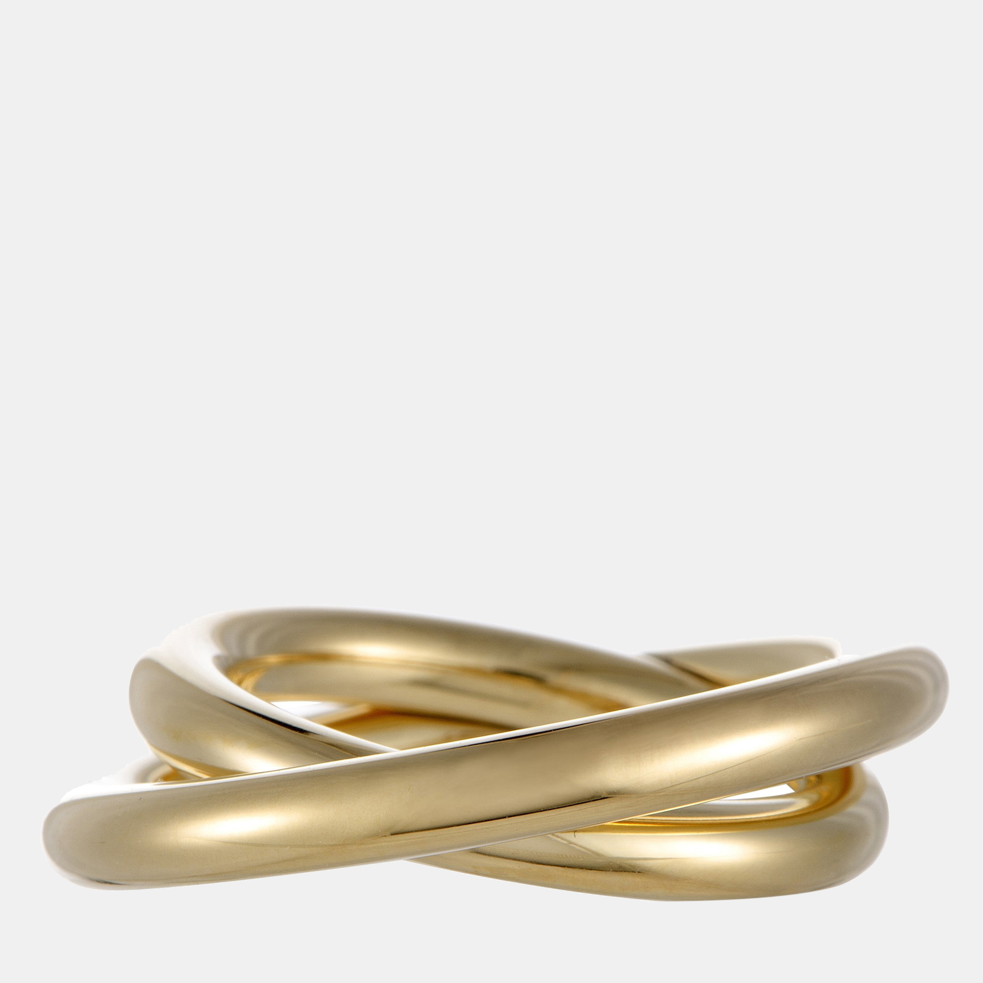 

Calvin Klein - "Continue" Yellow Gold PVD Stainless Steel Ring KJ0EJR1001-06