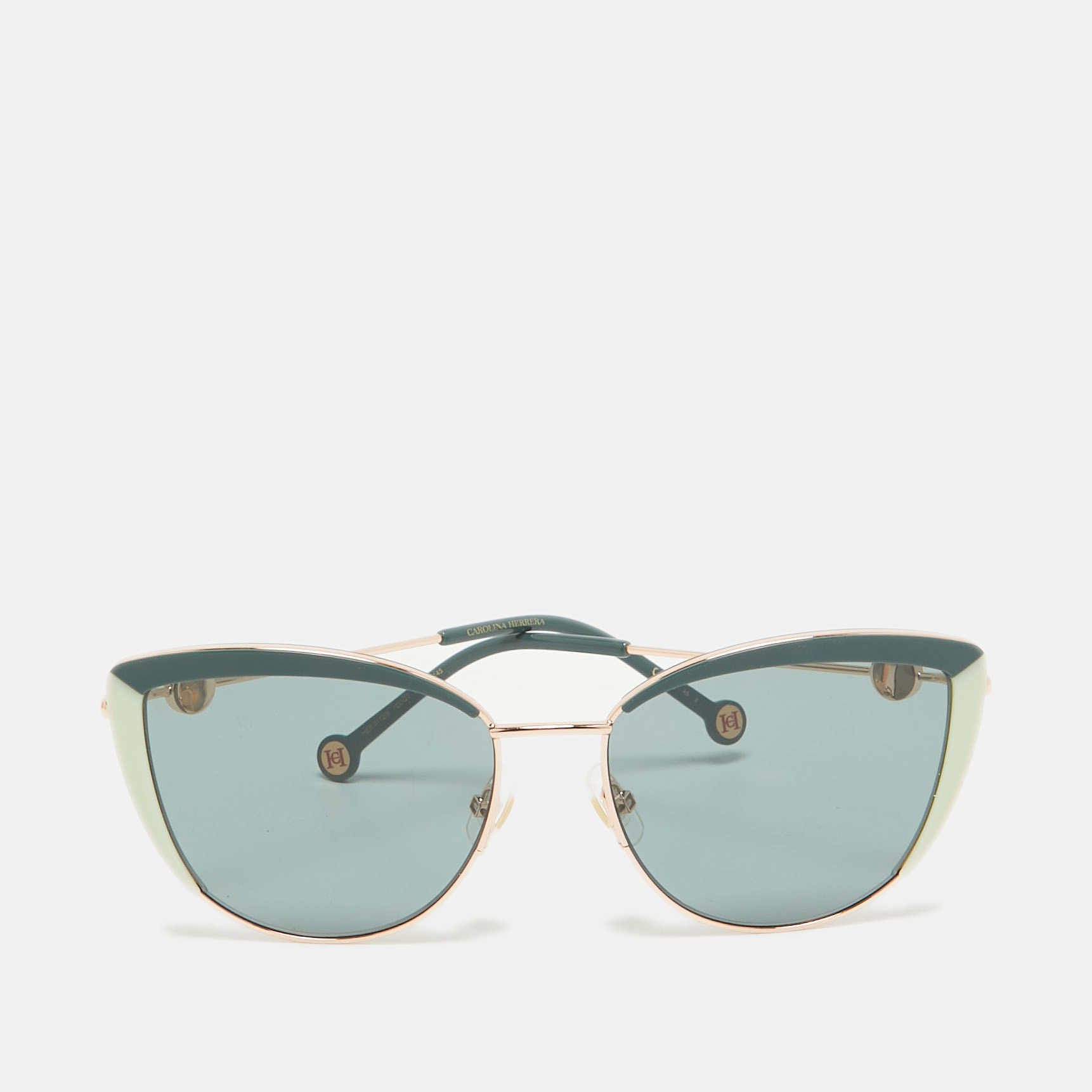 

Carolina Herrera Green HER 0112/S Butterfly Sunglasses