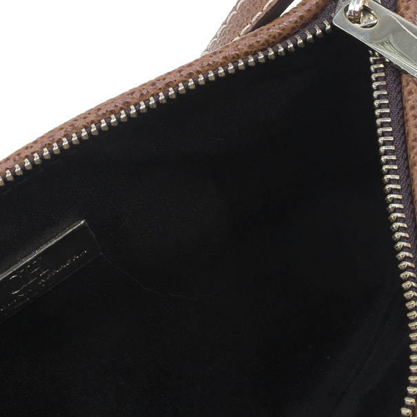 Leather crossbody bag Carolina Herrera Brown in Leather - 36102408