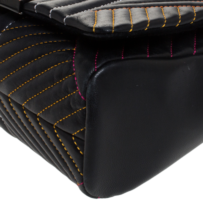 Bimba  Adjustable leather and grosgrain crossbody strap black - CH  Carolina Herrera United States