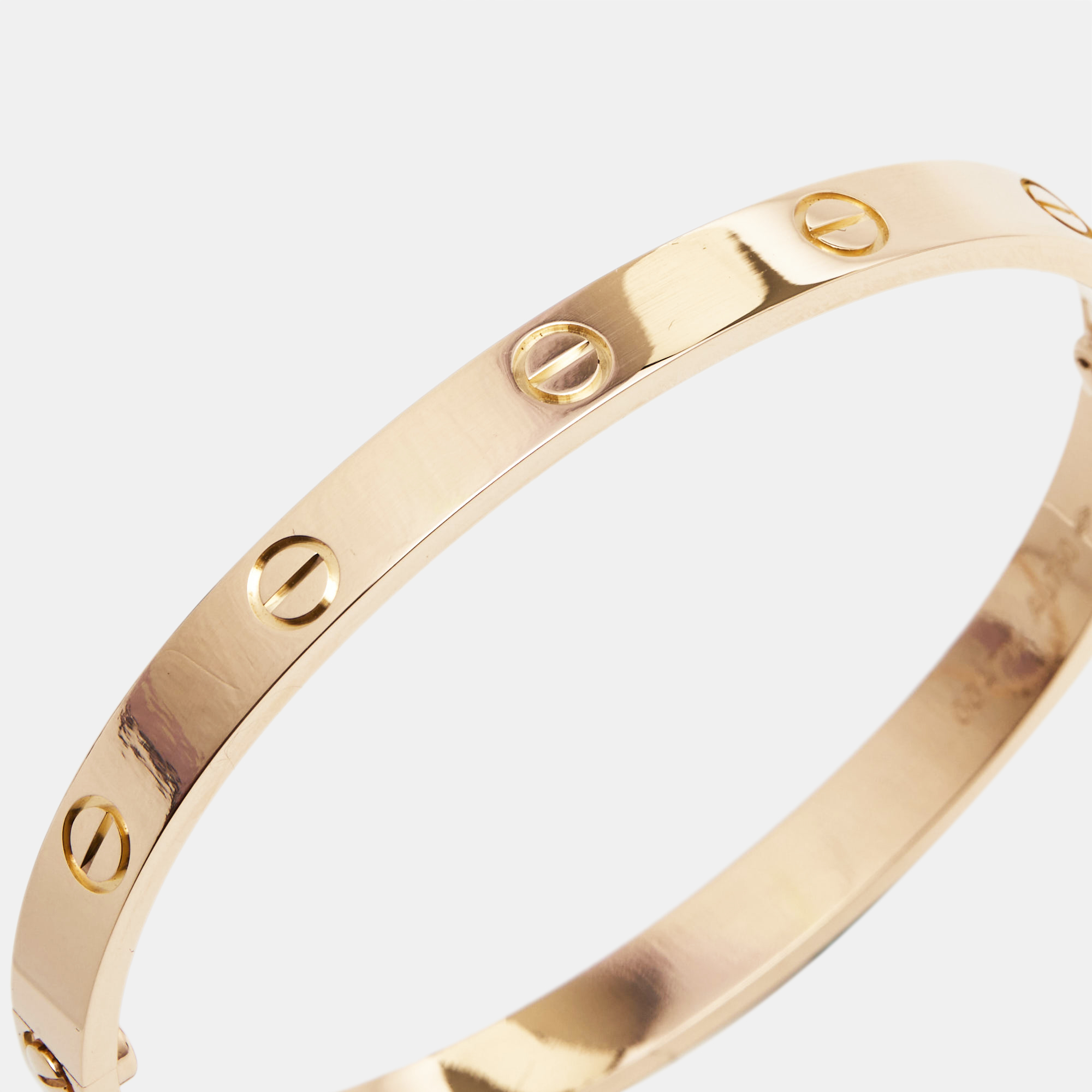 

Cartier Love 18k Rose Gold Bracelet 18