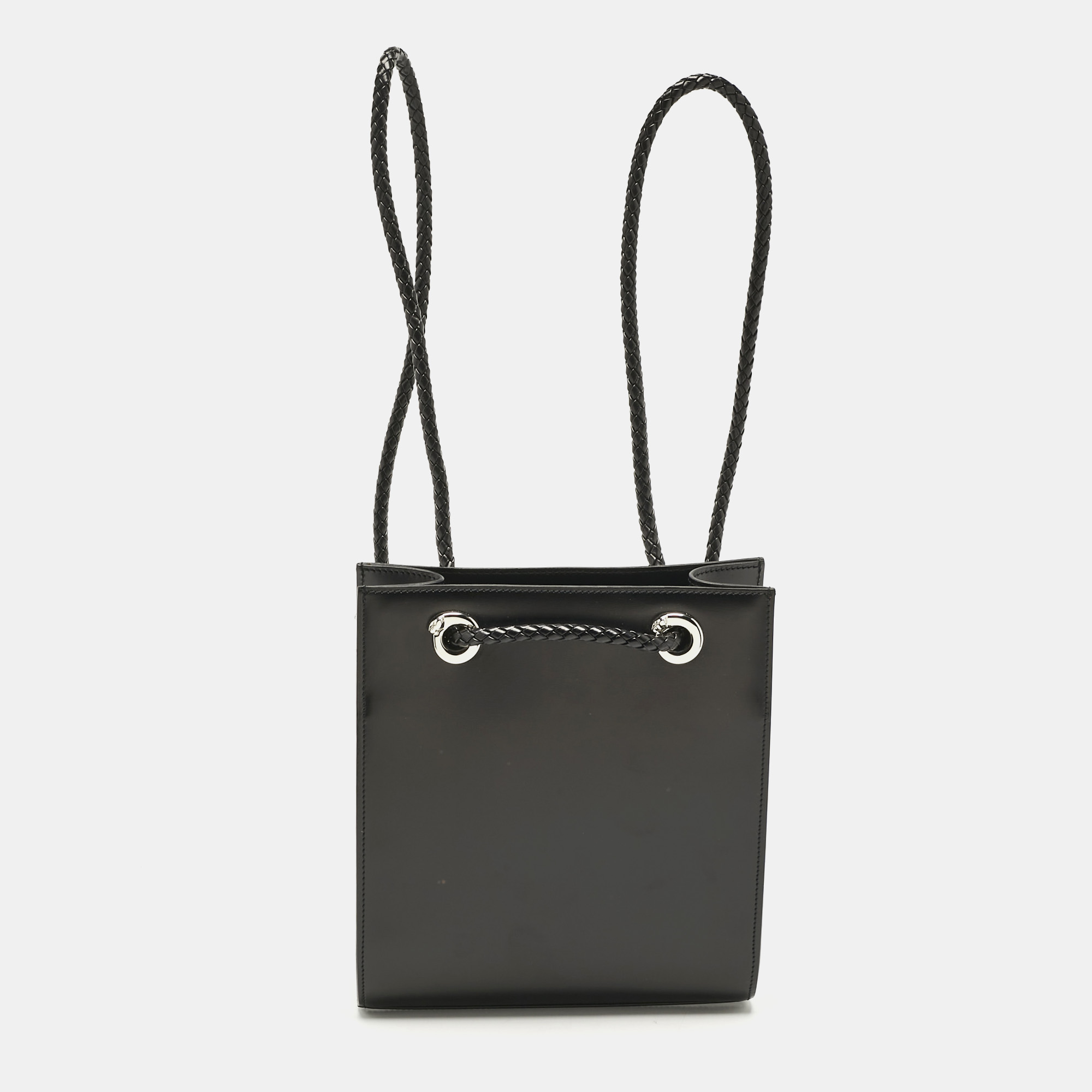 Pre-owned Cartier Drawstring Backpack In Black