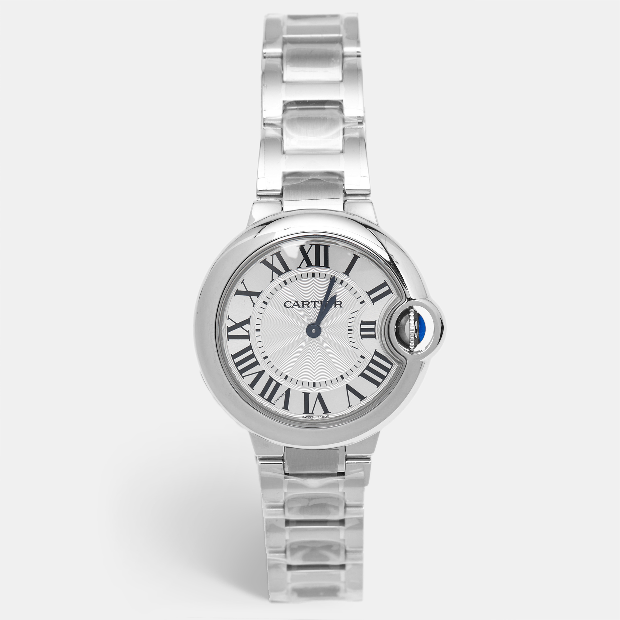 

Cartier Ballon Bleu W6920084 Silver Dial Stainless Steel Women's Wristwatch