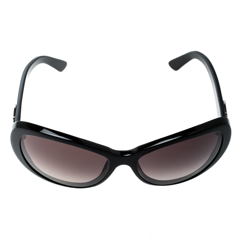 

Cartier Black/ Black Gradient Cat Eye Sunglasses