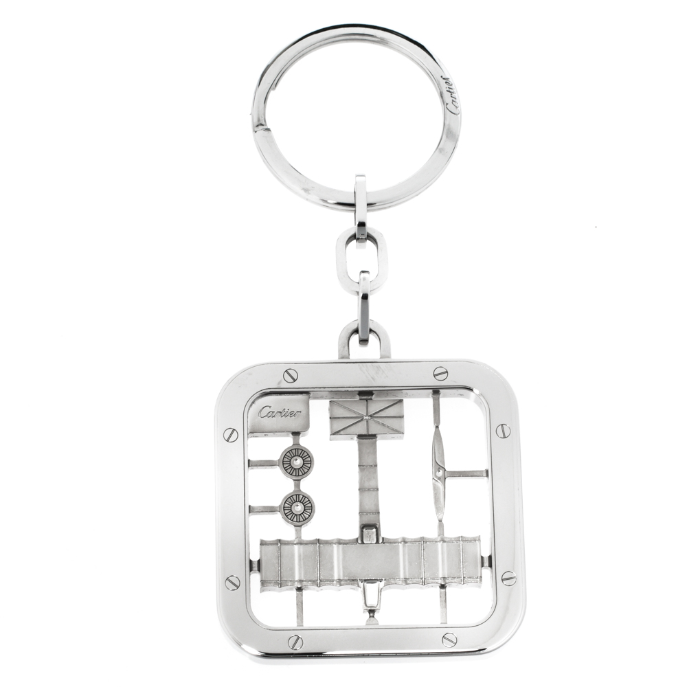 santos de cartier keyring