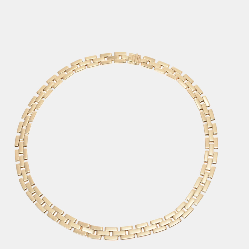 

Cartier Maillon Panthere 18K Yellow Gold Necklace