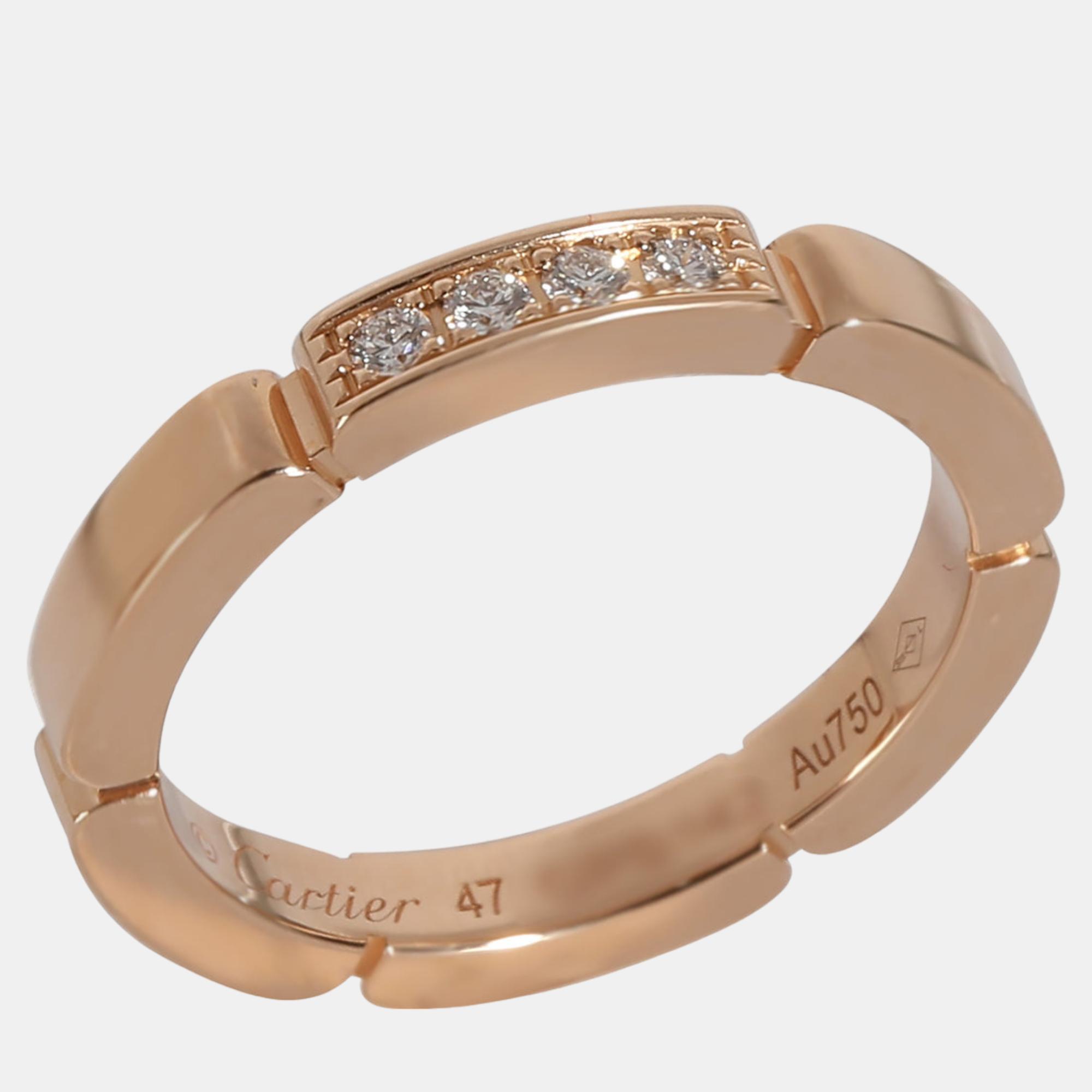 A Cartier ring that promises to stand out on your hand. It is a masterfully crafted piece of jewelry that embodies timeless luxury and sophisticated elegance.
