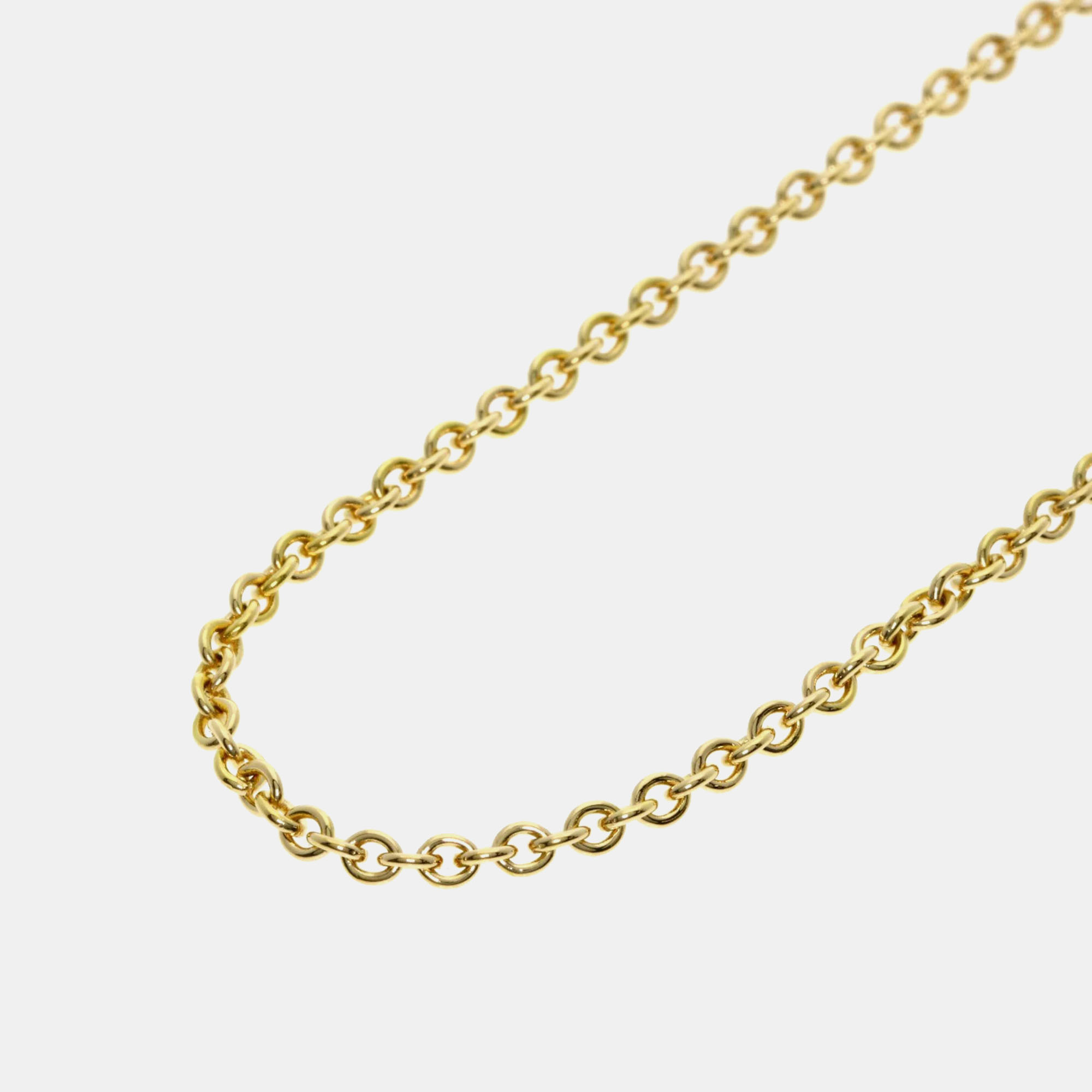 Pre-owned Cartier 18k Yellow Gold Chain Necklace