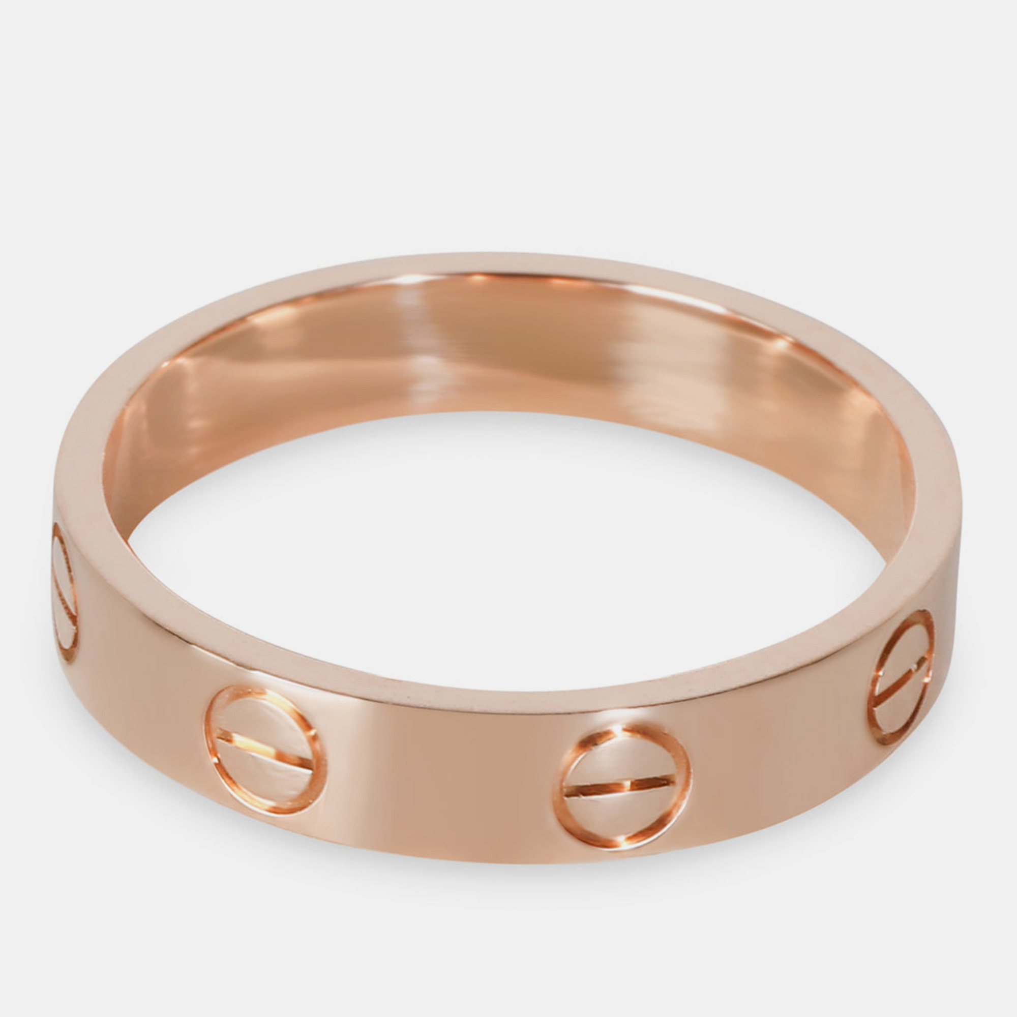 

Cartier Rose Gold Love Ring EU 52