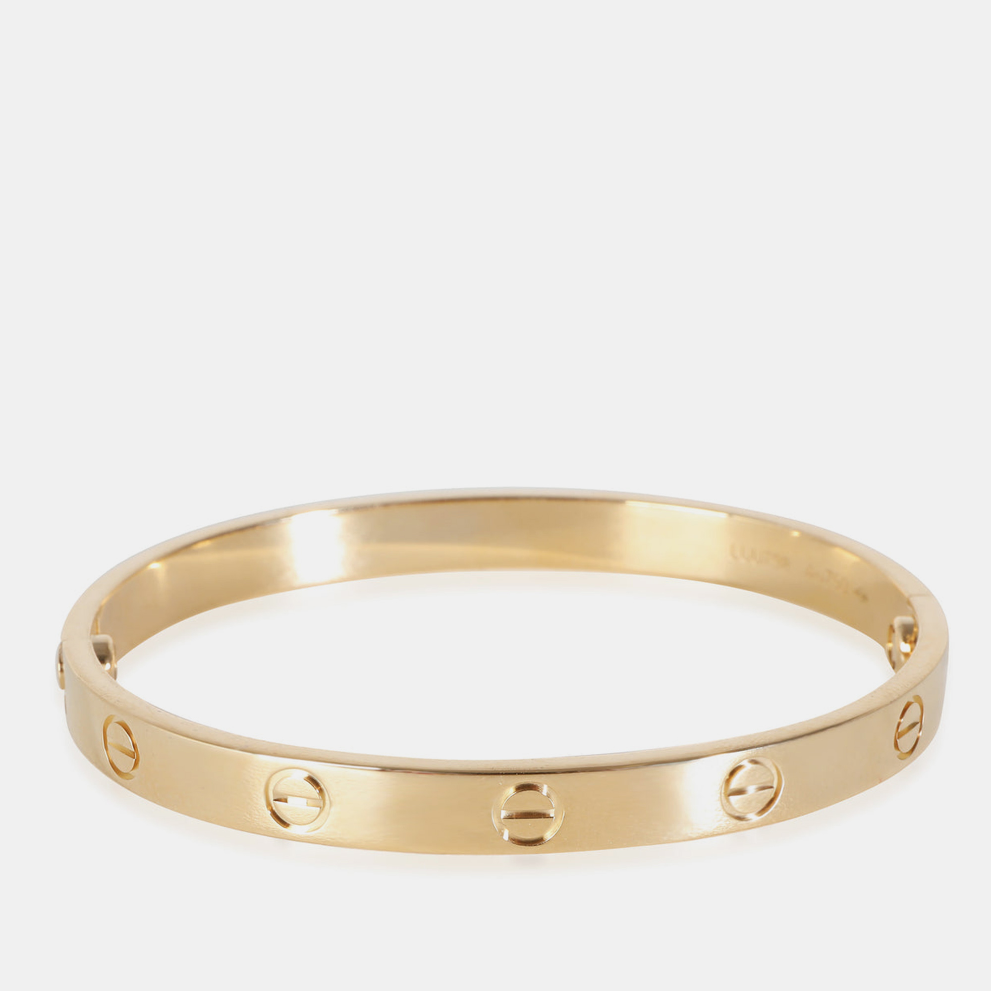 

Cartier 18k Yellow Gold Love Bracelet