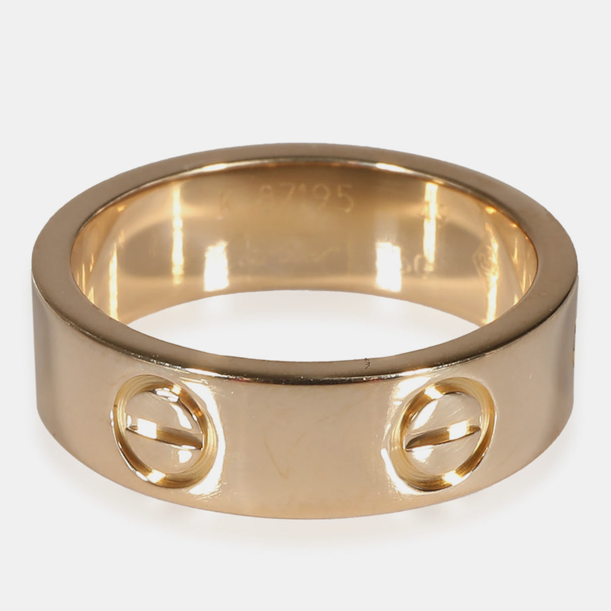 

Cartier Yellow Gold Love Ring EU 49