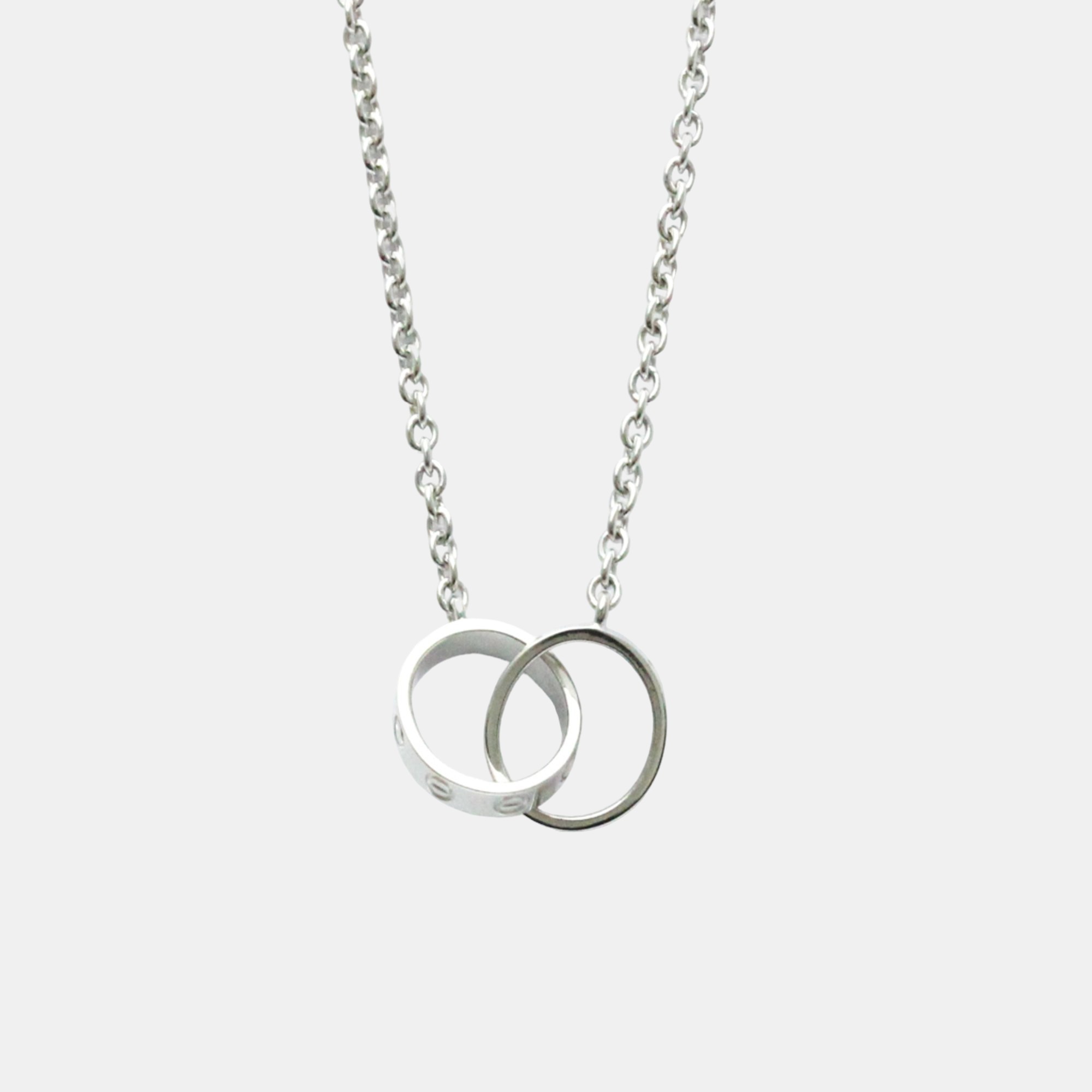 

Cartier 18K White Gold Love Pendant Necklace