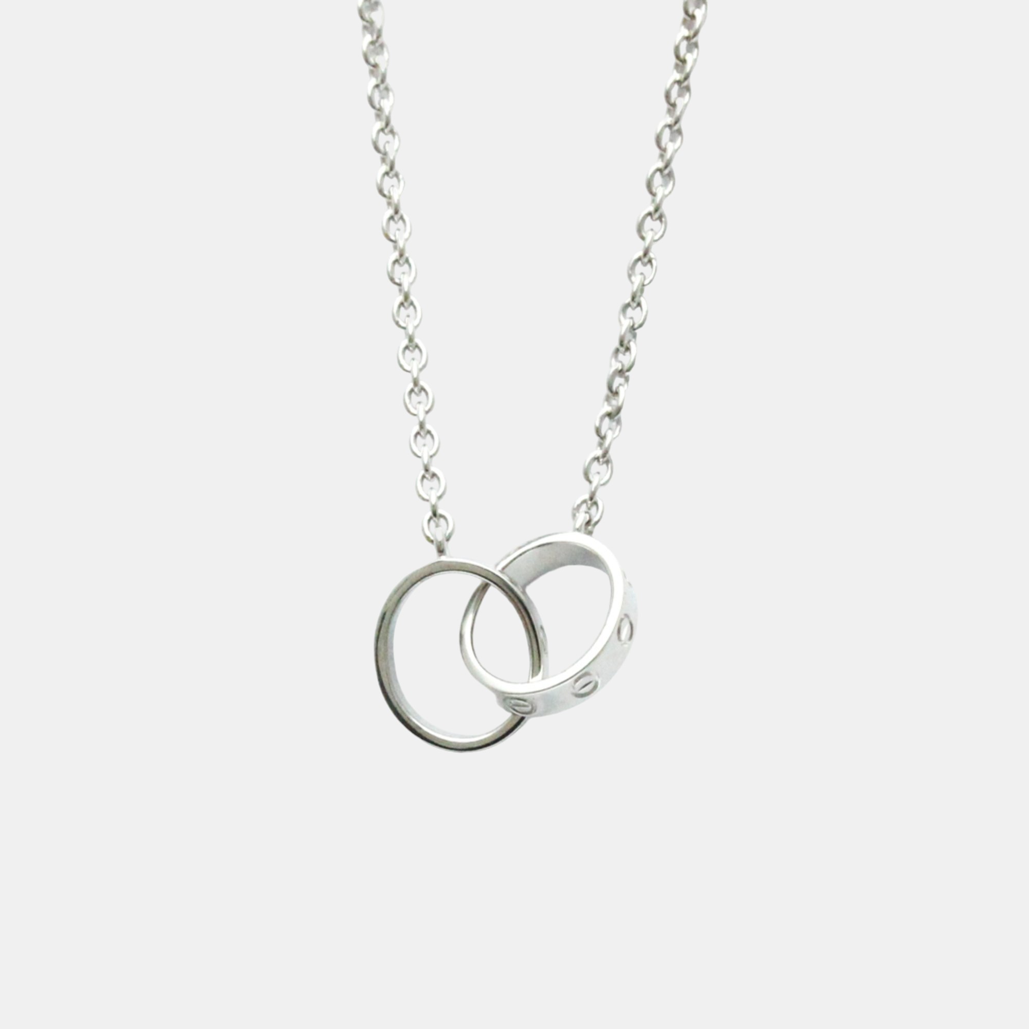 

Cartier 18K White Gold Love Pendant Necklace