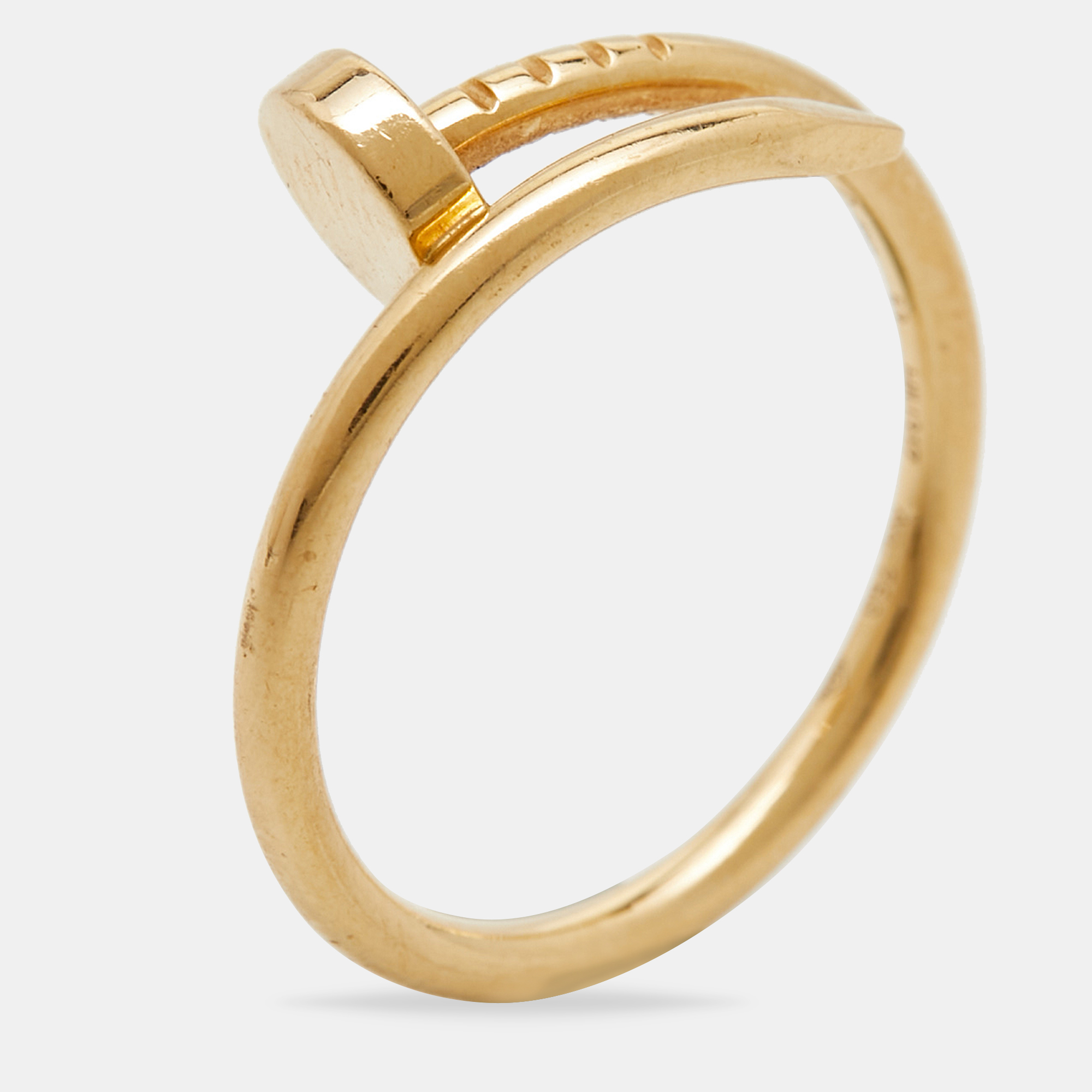 

Cartier Juste Un Clou 18k Yellow Gold Small Model Ring Size